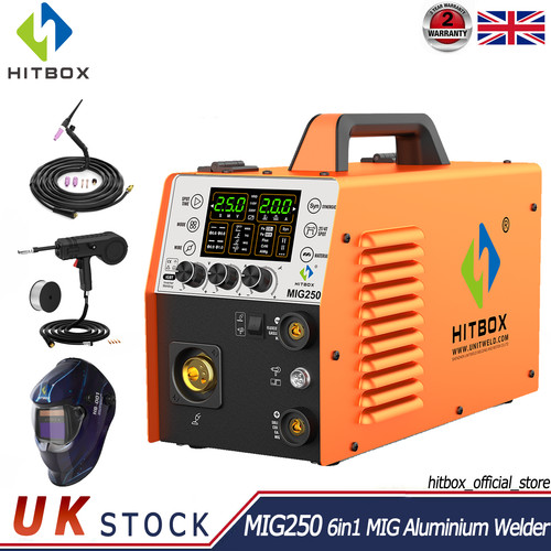 6in1 mig welder 250amp - 250amp, 240v