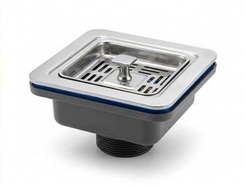 Square kitchen sink basket - kitchen,