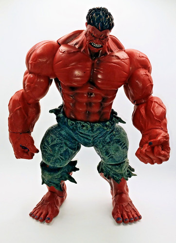 Marvel select red hulk action - red,