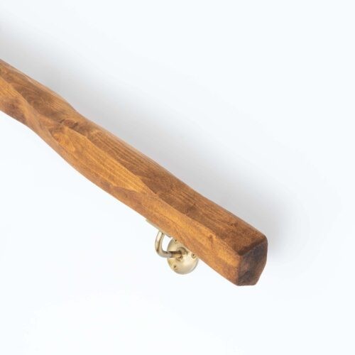 Live edge slim stair rail - edge,