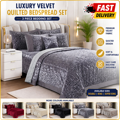 Luxury velvet quilted - luxury,