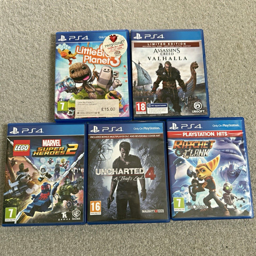 Ps4 game bundle uncharted 4 - game,