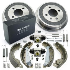 2X Brake Drum Brake Shoes 2X