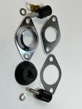 Lambretta mag housing wiring Seal Plate Kit Quick Fit & Release Black