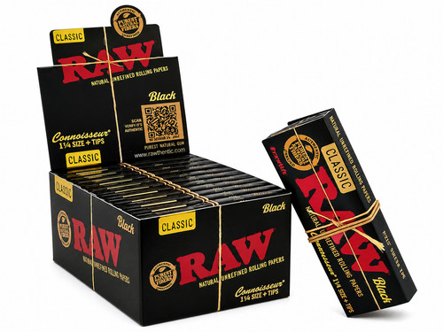 Raw black classic 1 25 - raw, 1.25