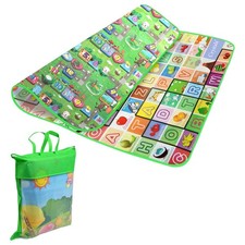 200X180CM 2 SIDE PLAY MAT KIDS CRAWLING EDUCATIONAL GAME SOFT FOAM PICNIC CARPET