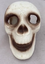 AQUARIUM ORNAMENT FISH TANK DECORATION MEDIUM HUMAN SKULL - see photos