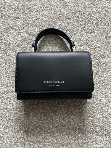 Emporio armani leather - leather, handbag