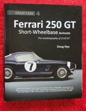 FERRARI 250 GT SHORT WHEELBASE by DOUG NYE AUTOBIOGRAPHY OF 2119 GT MINT