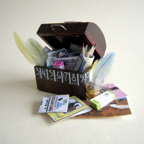 Dolls house miniature - , domed