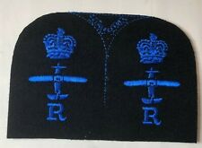 WRNS Womens Royal Naval Service Aircraft Radio Radar Badge Patch Uncut Pair