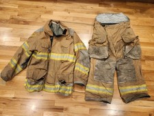 Tan PBI Turnout Gear 42 Coat