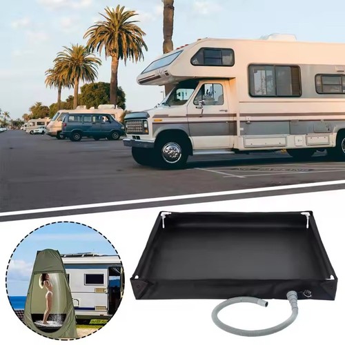 Portable camping shower - camping, tray