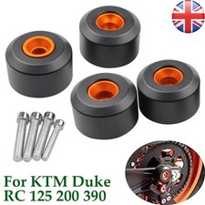 For KTM RC 125 200 390 Duke Front Rear Fork Wheel Frame Slider Crash Protectors