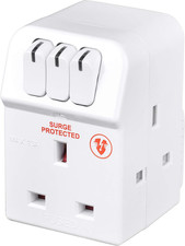Masterplug MSWG3 Three Socket
