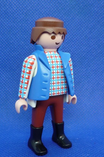 Playmobil man figure - wc-4,