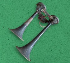 Vintage Large Air Horns for Truck Cab, Lorry, Train, Hot Rod, Boat, Car