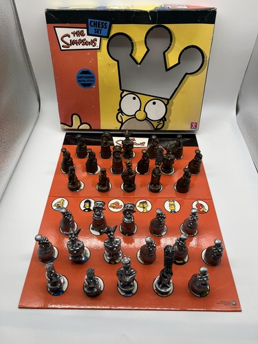 The simpsons antiqued metal - antiqued,