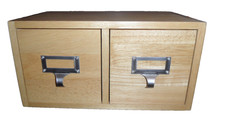 Vintage Library Index Card