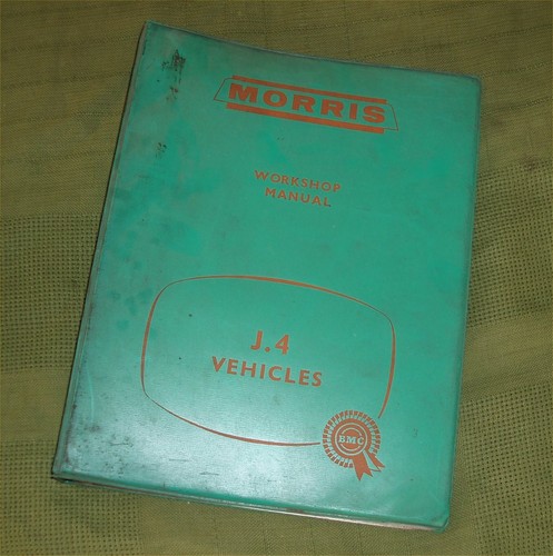 Morris workshop manual - j4,