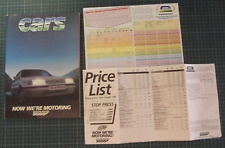 Austin Rover Brochure 1985 Mini Metro MG Turbo SD1 2600 3500 Vitesse Vanden Plas
