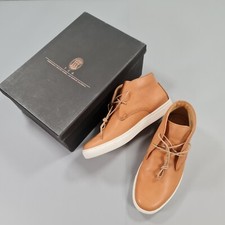 TCG Mens Leather Sneakers