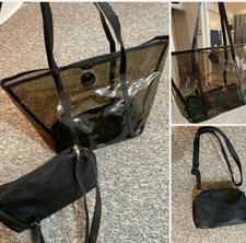 Pvc Clear TOTE  Women's Bags Medium