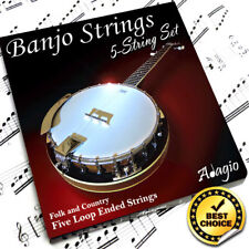 BANJO STRINGS Bluegrass /  5 String Set Loop Ends Banjo Accessories Adagio Pro 