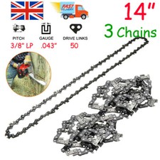 3X 14" Chainsaw Saw Chain Blade Fits Stihl 017 MS170 MS171 MS192 MSE140 MSE170