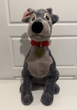 Lady and the Tramp Tramp Large Disney Store Plush Soft Toy Authentic 22" Stamped