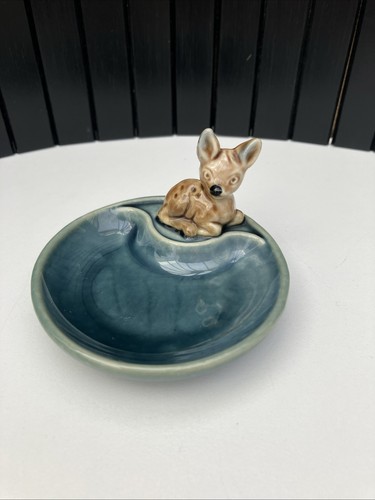 Vintage wade porcelain fawn - vintage,