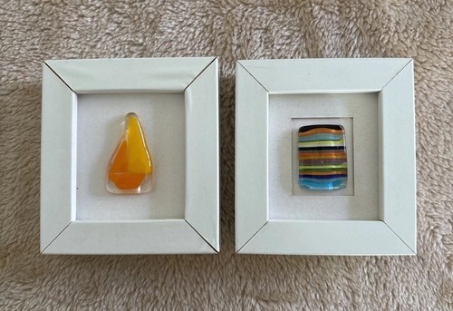 Fused glass wall art - 2,