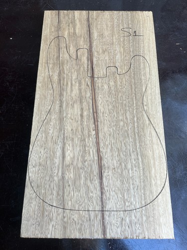 Black limba korina one - black,