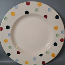 Emma Bridgewater polka dot large plate 10.5  cake plate spotty
