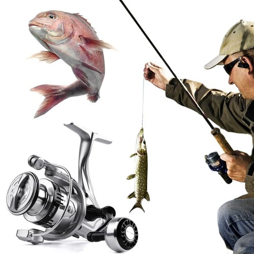 Heavy duty spinning reel metal - heavy,