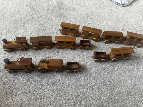Vintage miniature wooden toy - miniature,