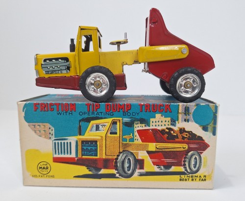 Vintage line mar dump truck - vintage,