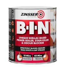 Zinsser BIN Primer-Sealer & Stain Killer Paint  (500ml, 1L & 400 ml Spray)