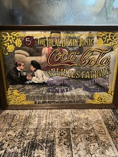 Vintage Coca Cola Mirror Sign