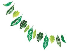 Tropical Palm Leaf Bunting