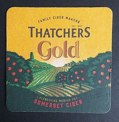 Beer mat thatchers gold - mat,thatchers,