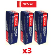 3x Denso Spark Plugs for SKODA FABIA 54bhp I 1.2 01->07 AWY BMD 6Y2 6Y3 6Y5