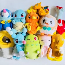 Pokemon Plush – Choose from Charizard, Squirtle, Raichu, Mew & More – Used