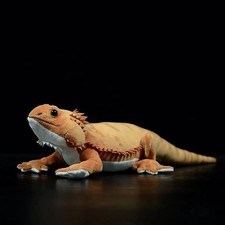 Animal Long Soft Bearded Dragon Plush Toy Real Life Reptiles Lizard Stuffed 42Cm