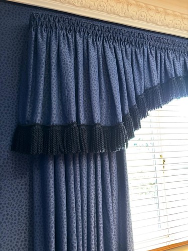 Cobolt blue leapard print full - cobolt,