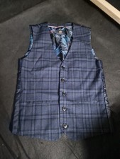Next New Boys Waistcoat Check