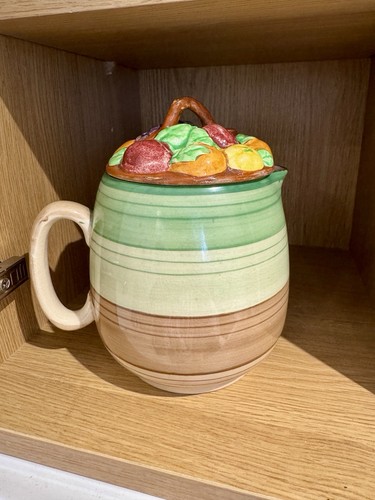 Vintage 1930 1940 ceramic jam - 1930-1940,