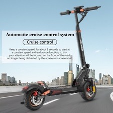 10in Off Road Tire Foldable Electric Scooter800W 28MPH with seat Ienyrid M4PROS+