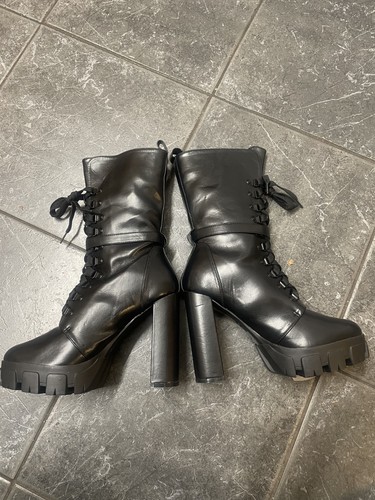 New look women black boots - new,