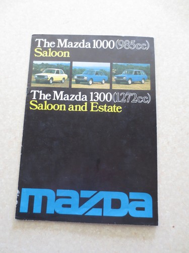 1976 mazda 1000 - mazda,
